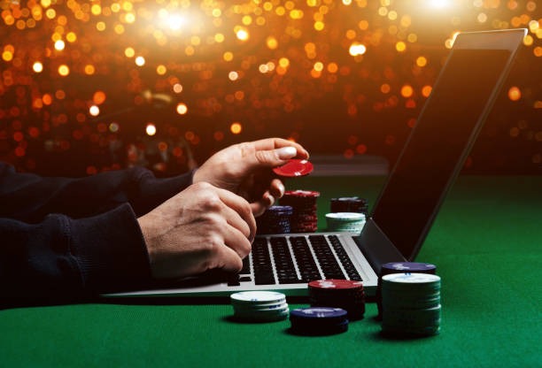 Betting layout and chip placement on live roulette table